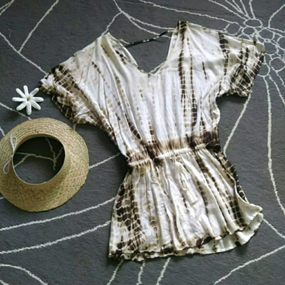 En CremeTie Dye Dress